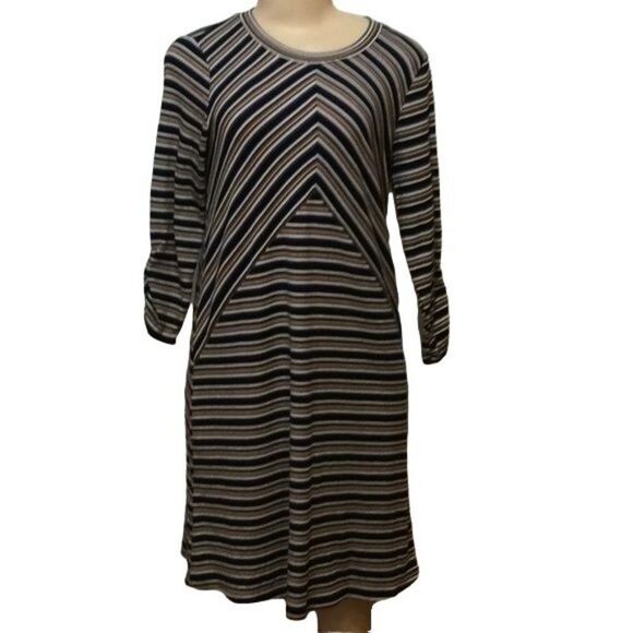 APT. 9 Small Black Grey Polyester Rayon Spandex Blend - Picture 1 of 6